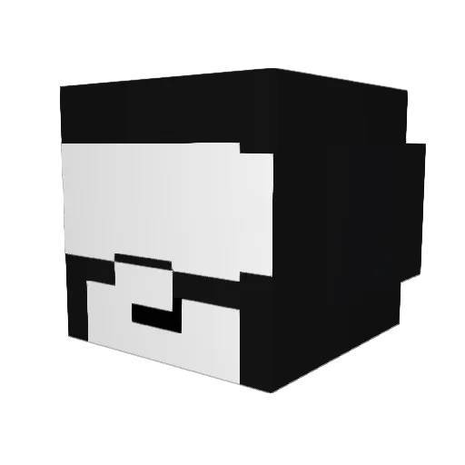 ShultzyLOL Minecraft avatar head, 3D render