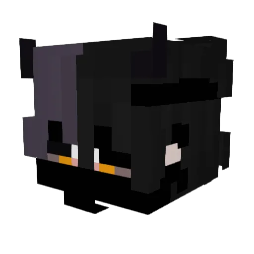 Shuma_Gorath Minecraft avatar head, 3D render