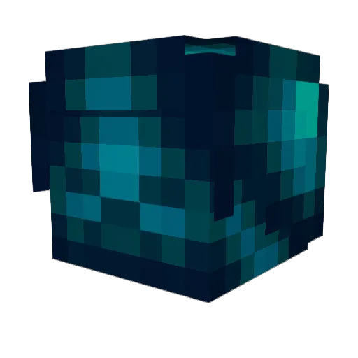 Shunt033 Minecraft avatar head, 3D render