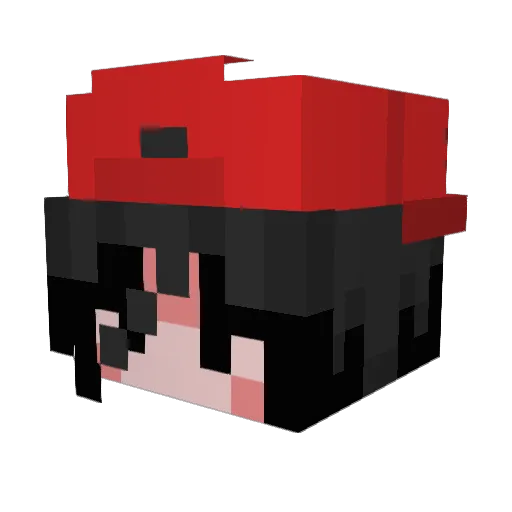 Shupernowa3000 Minecraft avatar head, 3D render