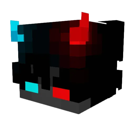 Shurik_9 Minecraft avatar head, 3D render