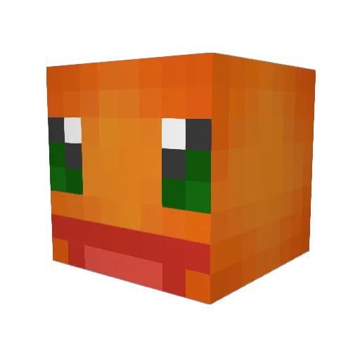 Shuston240 Minecraft avatar head, 3D render