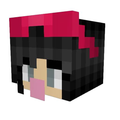 Shutt_Up Minecraft avatar head, 3D render
