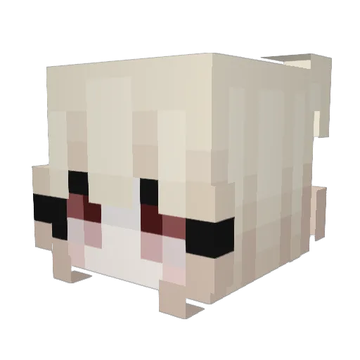 Shuurin_ Minecraft avatar head, 3D render