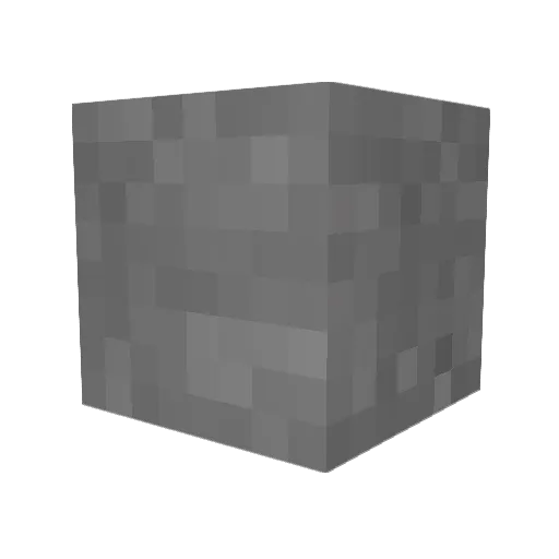 Shyentist_ Minecraft avatar head, 3D render