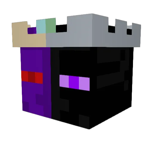 Shyh0 Minecraft avatar head, 3D render