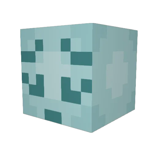 Shyinka Minecraft avatar head, 3D render