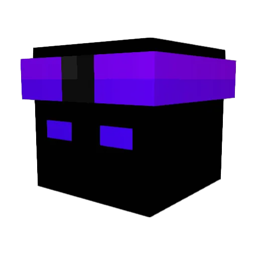 Shysparkz Minecraft avatar head, 3D render