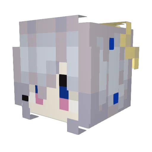 SiEgEhAmStEr Minecraft avatar head, 3D render