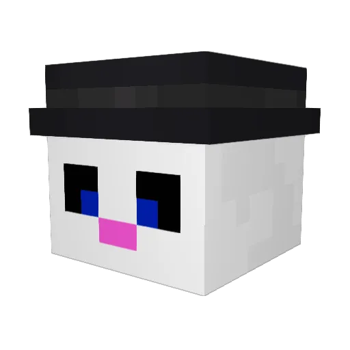 SiNolex13 Minecraft avatar head, 3D render