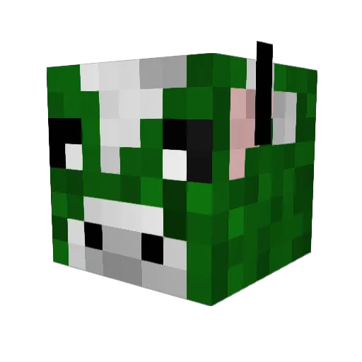 SiZzLeChIp Minecraft avatar head, 3D render