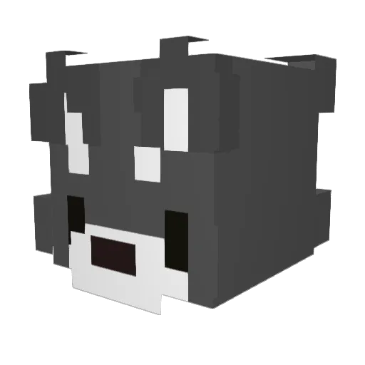 Si_Ri_0 Minecraft avatar head, 3D render