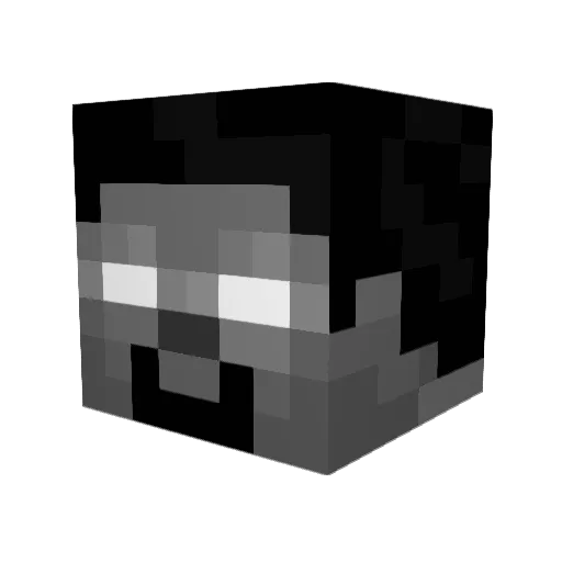 Siadrick Minecraft avatar head, 3D render
