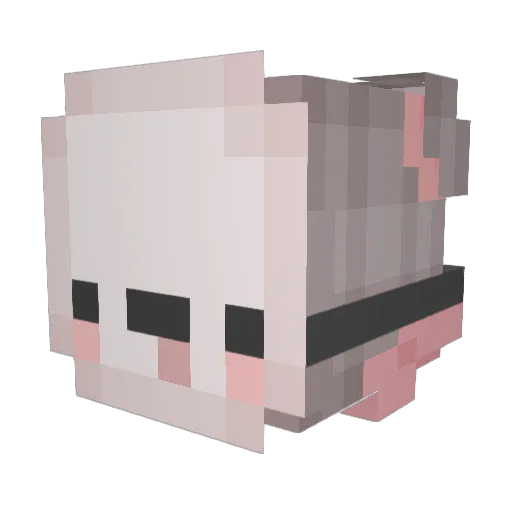 SibGoose Minecraft avatar head, 3D render