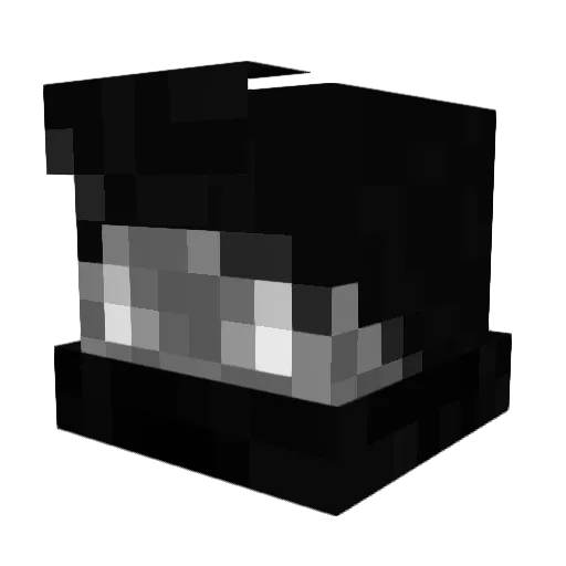 Sibbigaming Minecraft avatar head, 3D render