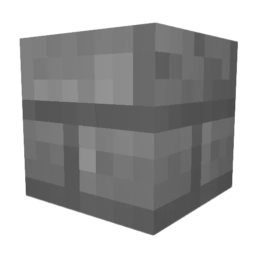 SickBricks Minecraft avatar head, 3D render