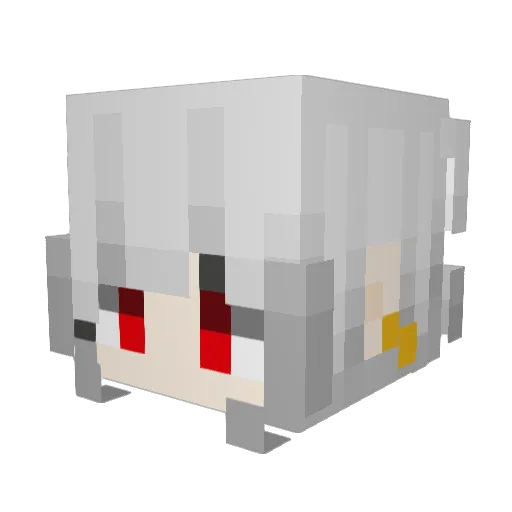 Sick_Girl1012 Minecraft avatar head, 3D render