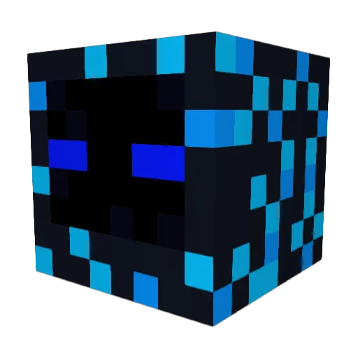 SickoModo Minecraft avatar head, 3D render