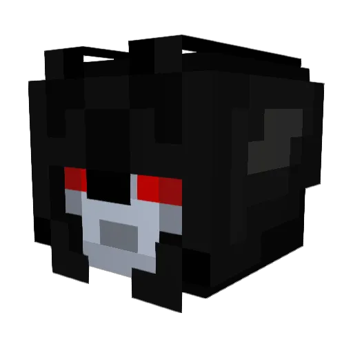Sicut Minecraft avatar head, 3D render