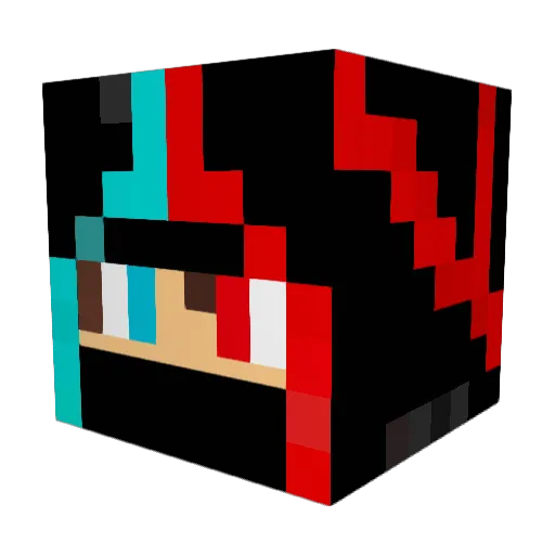SidTheSloth__ Minecraft avatar head, 3D render