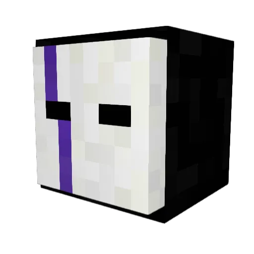 SideWaysAllDay Minecraft avatar head, 3D render