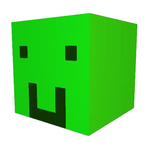 Sideeffect1 Minecraft avatar head, 3D render