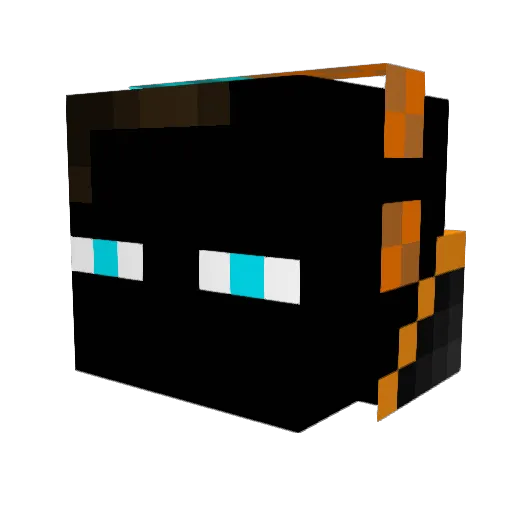 Sidi_190 Minecraft avatar head, 3D render