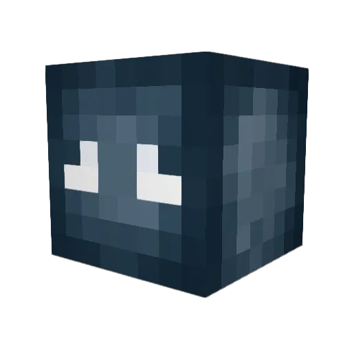 SidneyAllen Minecraft avatar head, 3D render
