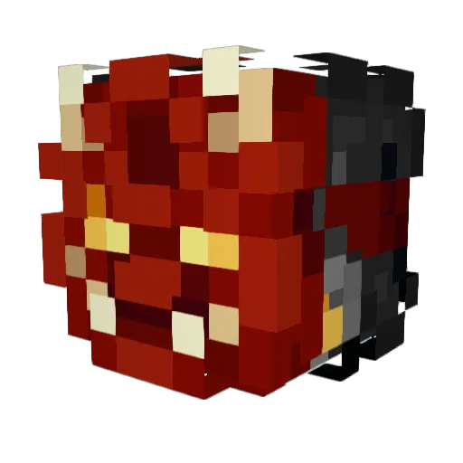 Sieg_Jaeger Minecraft avatar head, 3D render