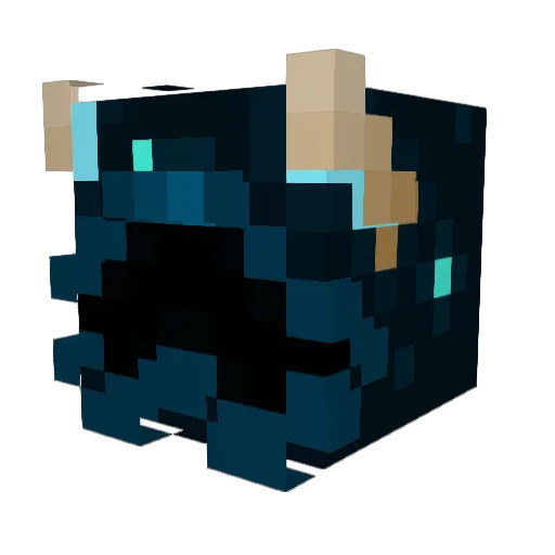 Siegyy Minecraft avatar head, 3D render