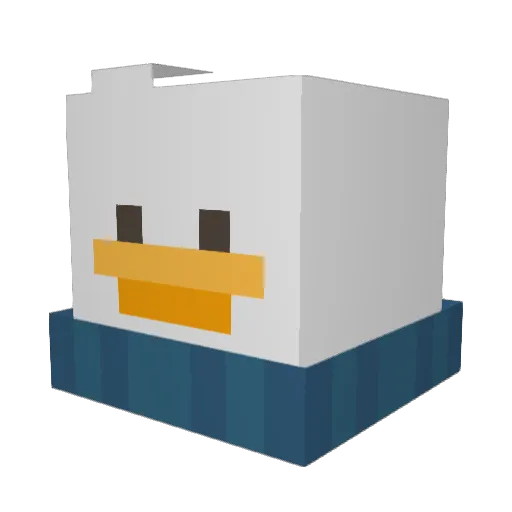 Siehr23 Minecraft avatar head, 3D render