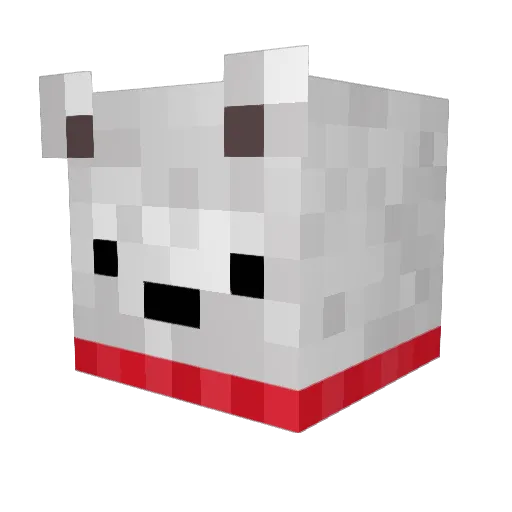 Sienna36 Minecraft avatar head, 3D render