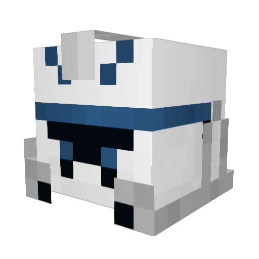 Sierra_114 Minecraft avatar head, 3D render