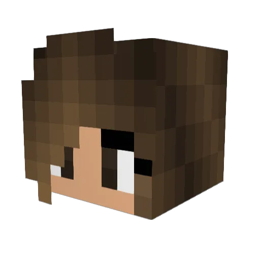 Sierra_Hanniquet Minecraft avatar head, 3D render