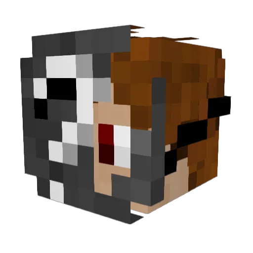 Sierra_Romeo Minecraft avatar head, 3D render