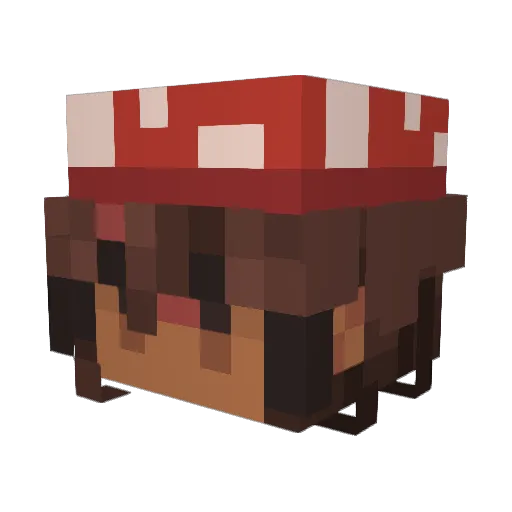 Sierraajr Minecraft avatar head, 3D render