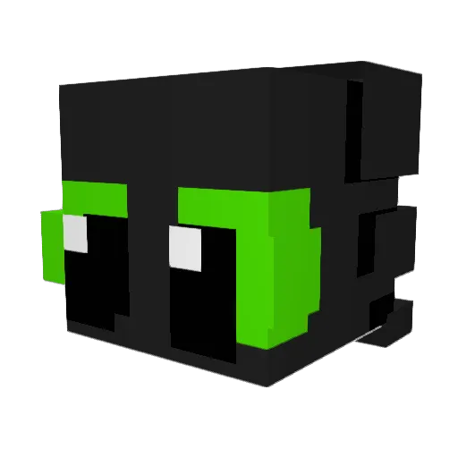 Siffex02 Minecraft avatar head, 3D render