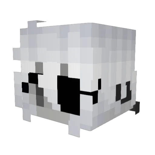 Siffroa Minecraft avatar head, 3D render