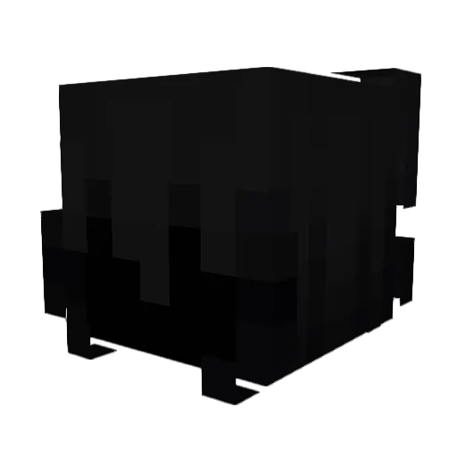 Sifht Minecraft avatar head, 3D render