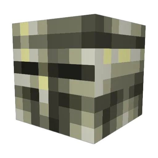 Sifro Minecraft avatar head, 3D render