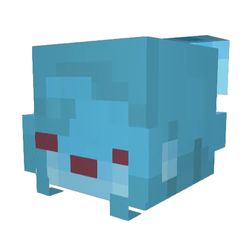 SiftBlubBunny Minecraft avatar head, 3D render