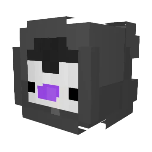 Sifyyy_ Minecraft avatar head, 3D render