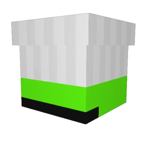 Siggeprogamer Minecraft avatar head, 3D render