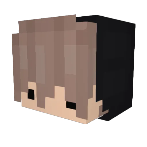 SiggerPL Minecraft avatar head, 3D render
