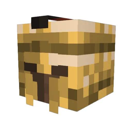 Siggerz Minecraft avatar head, 3D render