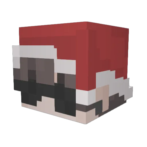 SiggySigurd Minecraft avatar head, 3D render