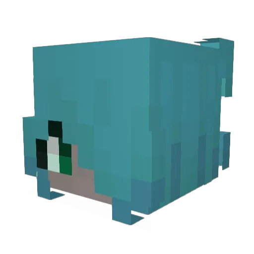 SighingBalloon Minecraft avatar head, 3D render