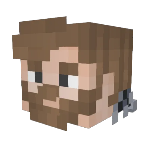 Sigismund_Ardfei Minecraft avatar head, 3D render