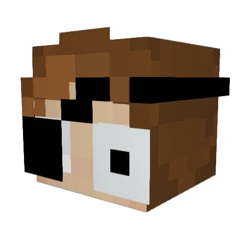 SigmaBoy4747 Minecraft avatar head, 3D render