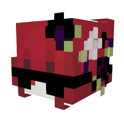SignaJay Minecraft avatar head, 3D render